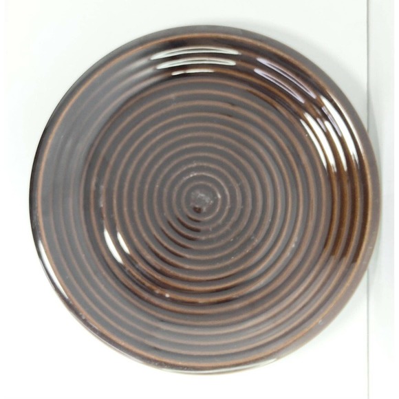 Oneida INFINITY CHOCOLATE, 4 Dinner Plates 10 3/4” & 2 Soup Bowls 7 1/8” Casual - Picture 2 of 4